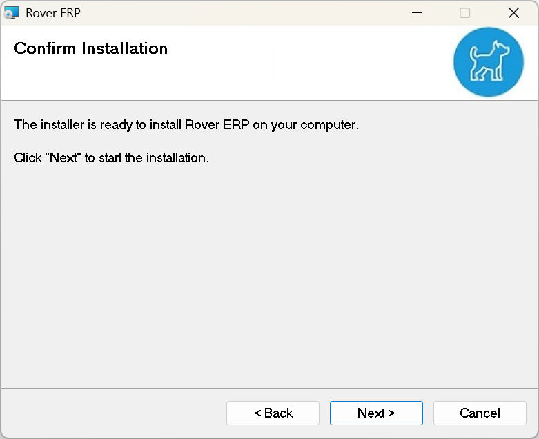 Confirm Installation
