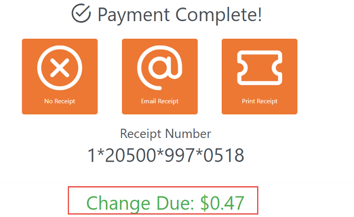Payment Complete