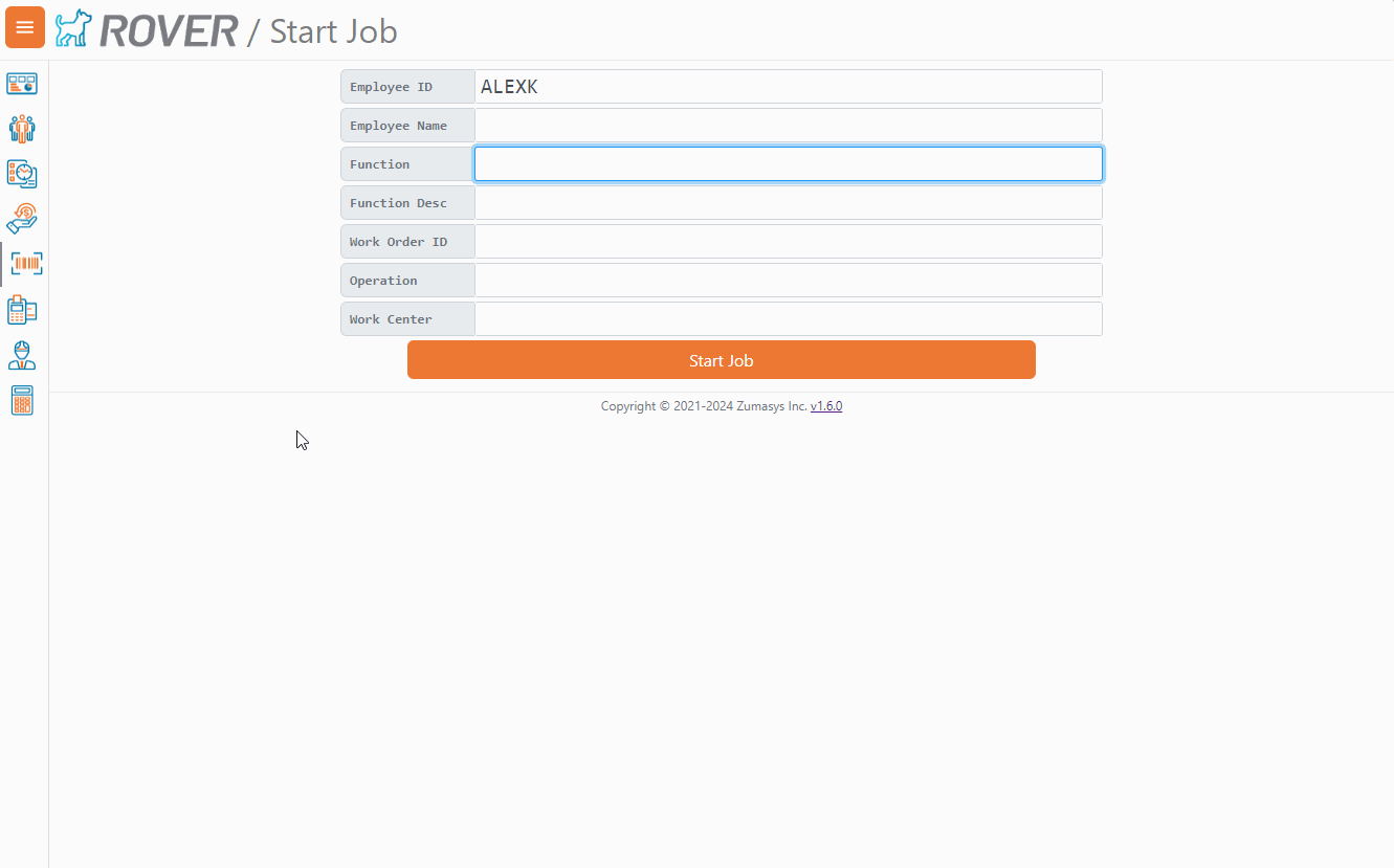 Autofilling Employee ID