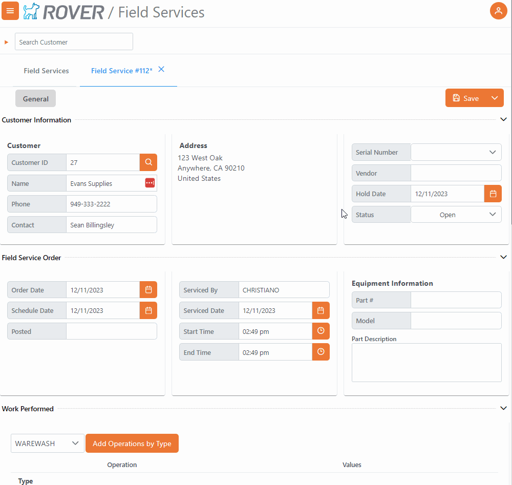 Register Actions