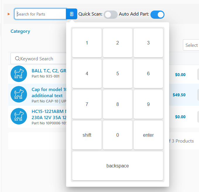 On Screen Keyboard