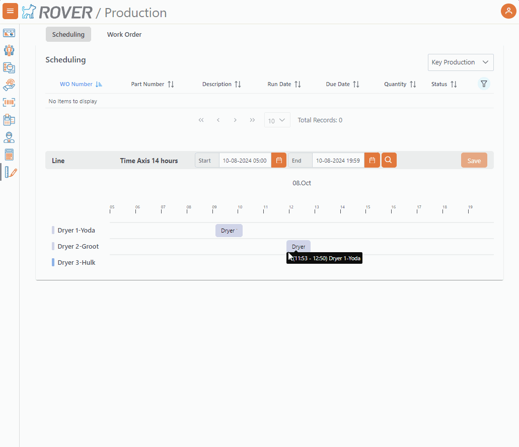 Edit Scheduled Operations