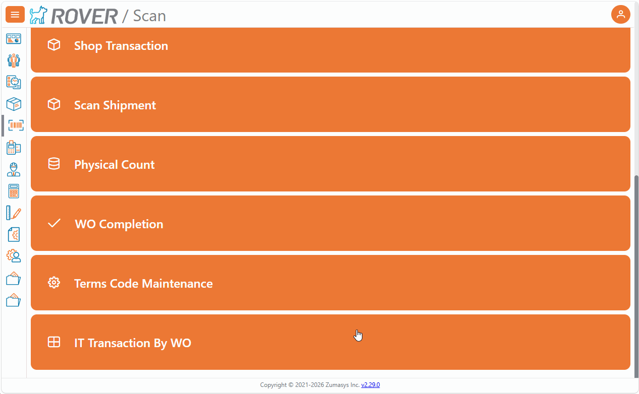 Workflows In Scan